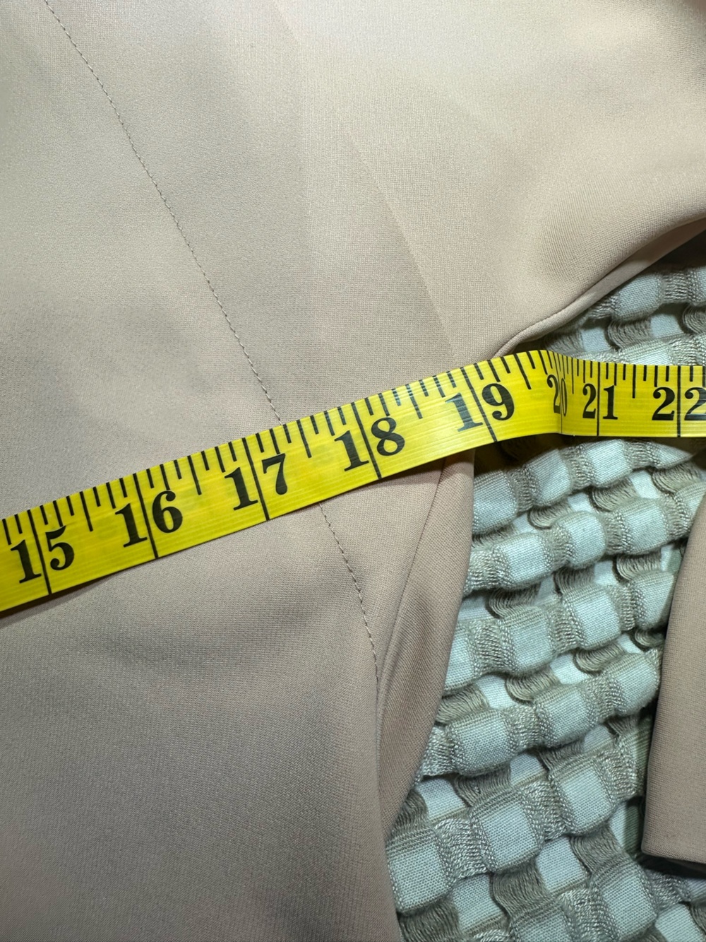 Reiss Soft beige Draped-Neck Blouse Women’s Size 4 - Picture 10 of 10